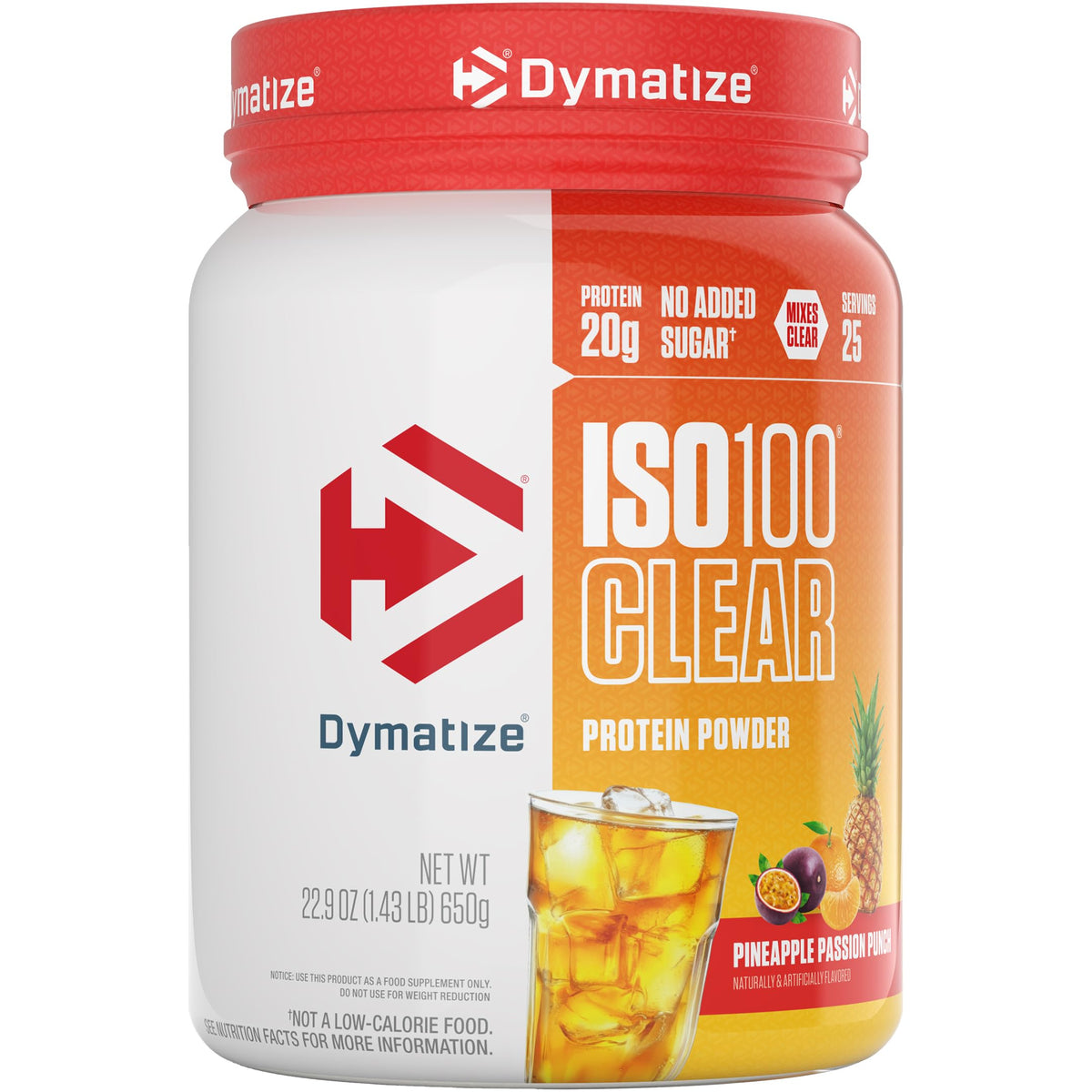 Dymatize ISO100 Protein Powder, 100% Whey Isolate, Gourmet Vanilla