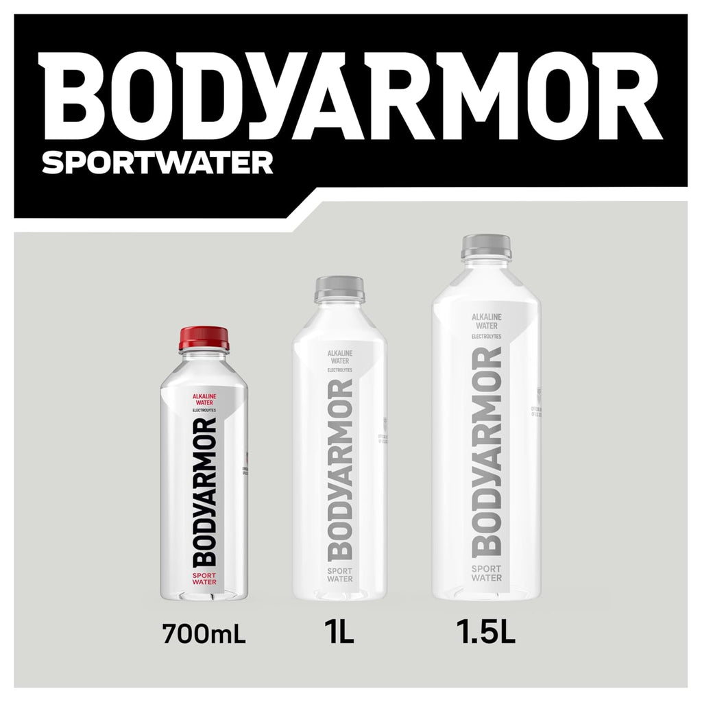 BODYARMOR SportWater, High Alkaline Water Pack + Electrolytes, 0.7L (24 Pk)