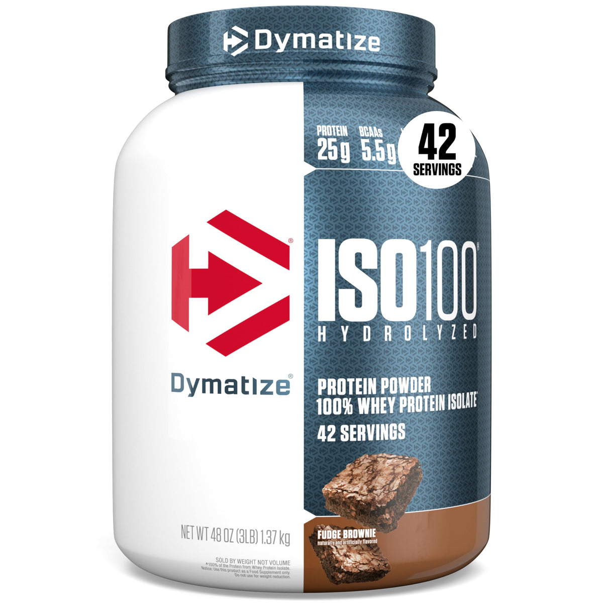 Dymatize ISO100 Protein Powder, 100% Whey Isolate, Gourmet Vanilla