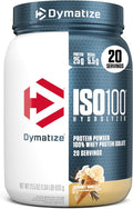 Dymatize ISO100 Protein Powder, 100% Whey Isolate, Gourmet Vanilla