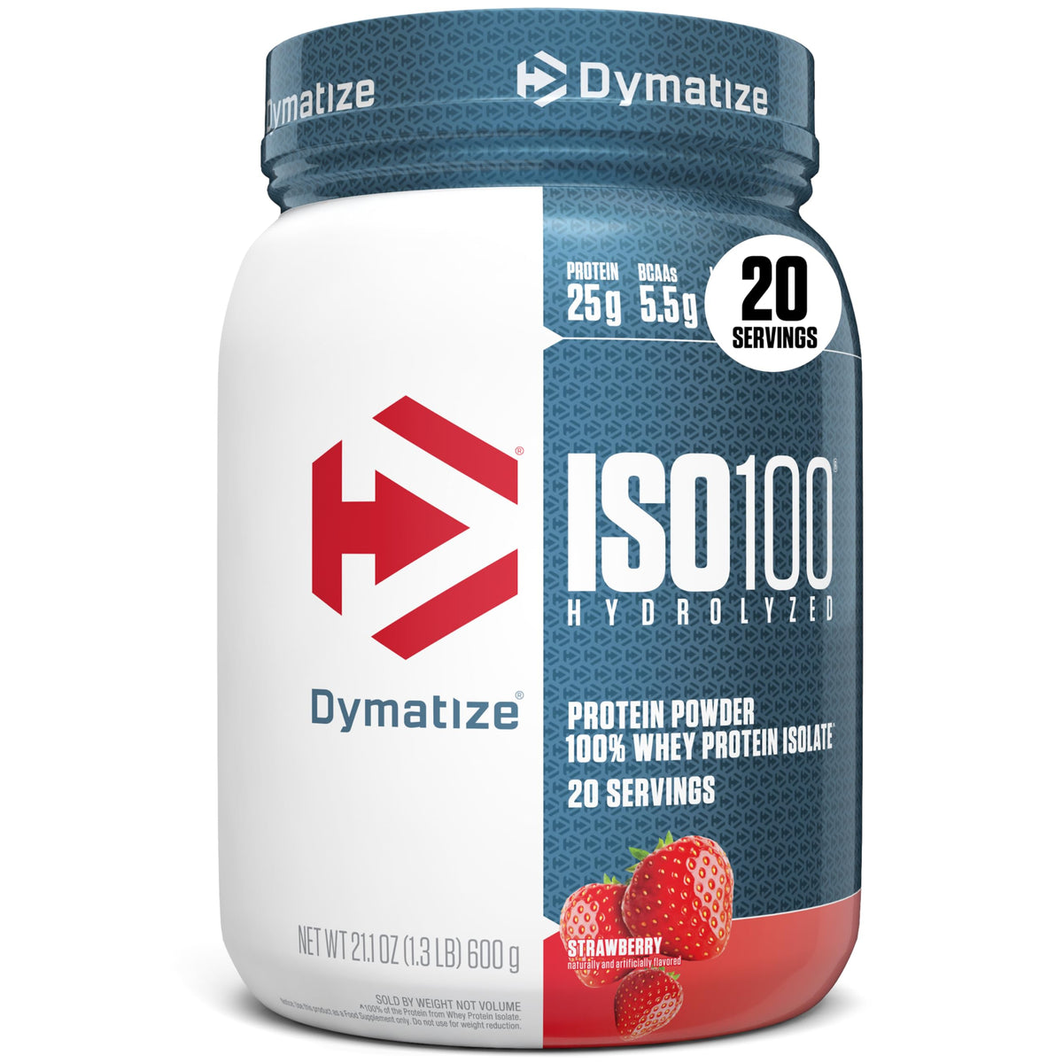 Dymatize ISO100 Protein Powder, 100% Whey Isolate, Gourmet Vanilla
