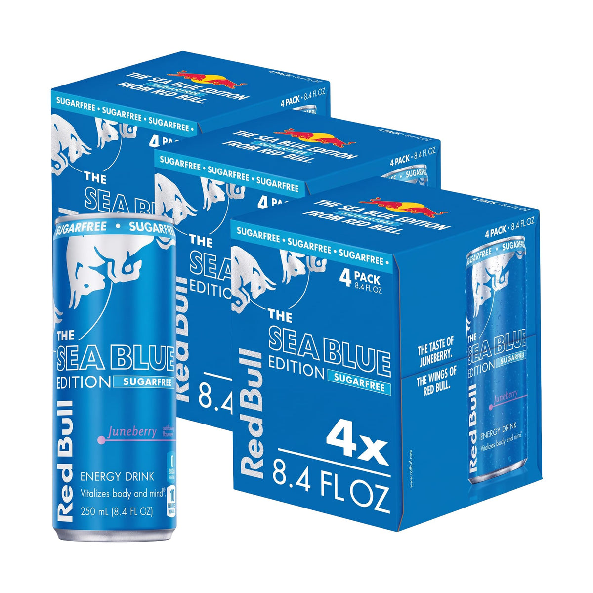 Red Bull Sugarfree Energy Drink, Iced Vanilla Berry, Iced Edition